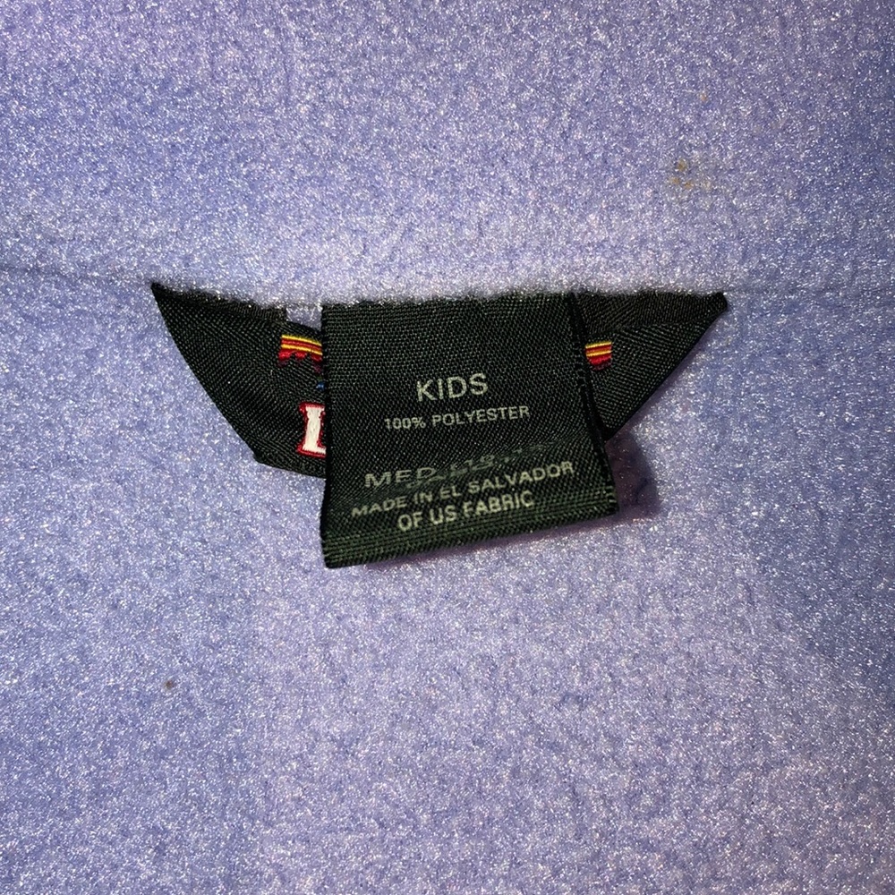 LL Bean quarter button up fleece shirt - Picture 2 of 3